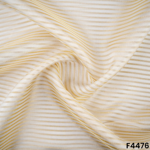 Dyeable Lurex Shimmer Tissue Fabric0- F4476